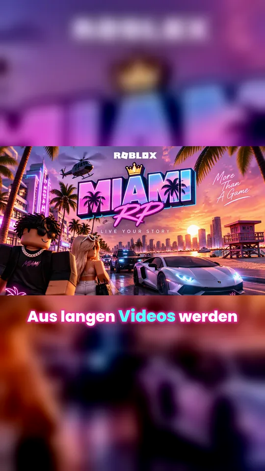 Untertitel-Stil Neon: «Aus langen Videos werden Shorts.»
